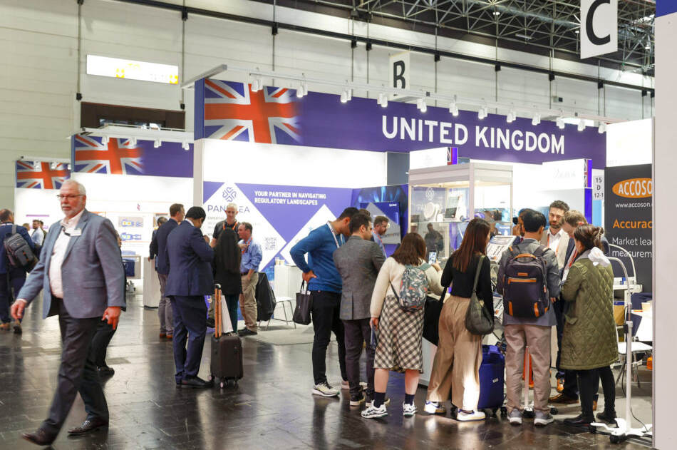 MEDICA_UK Inside Medica UK hall